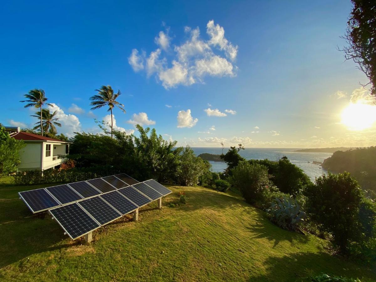 Sea Cliff Eco-Cottages & Gin Distillery Calibishie Exterior foto