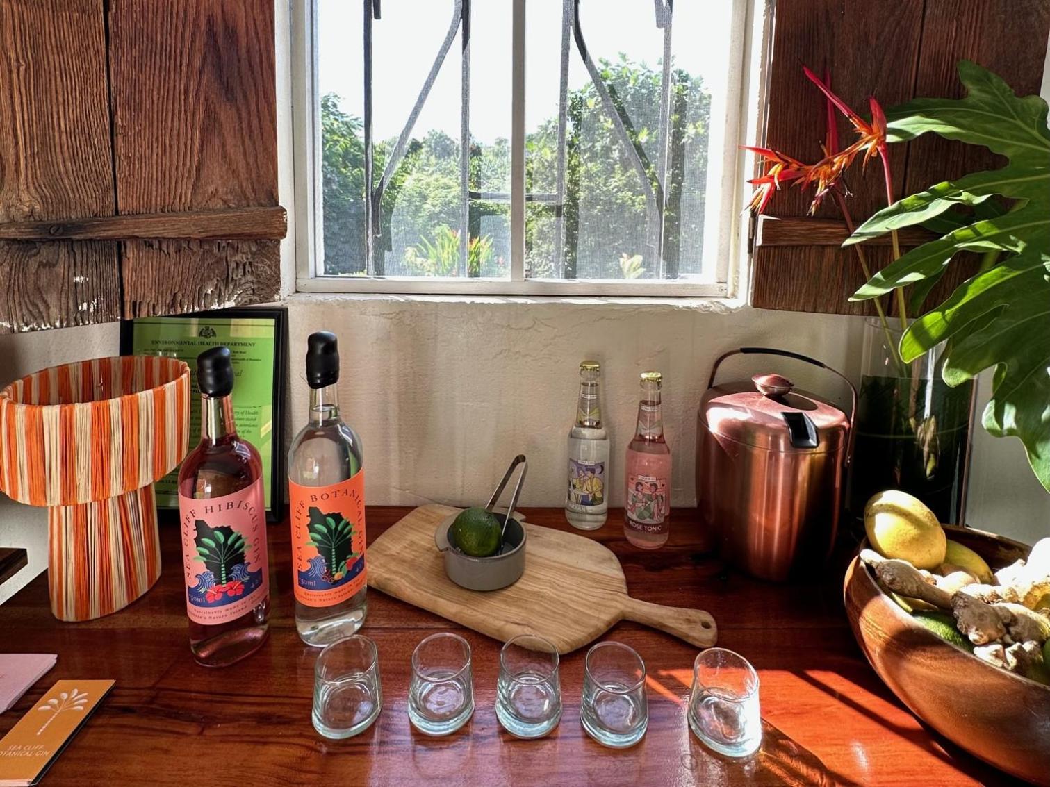 Sea Cliff Eco-Cottages & Gin Distillery Calibishie Exterior foto