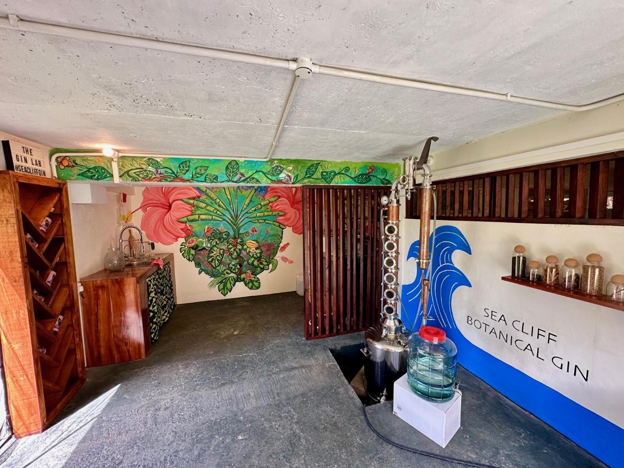 Sea Cliff Eco-Cottages & Gin Distillery Calibishie Exterior foto